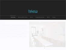 Tablet Screenshot of centroteknia.com